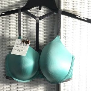 Victoria’s Secret front clasp teal bra